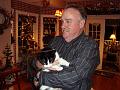 Marty tames the kitty
